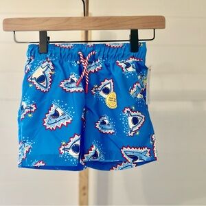 Boys' Celebration Shark Swim Trunks - Cat & Jack Blue XS